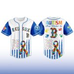 Boston Red Sox Autism Awareness Month Jersey 2025