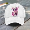Breast Cancer Awareness Hummingbird Hat 2