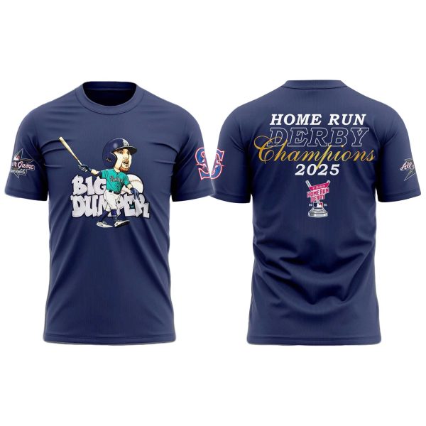 CAL Raleigh Big Dumper Home Runs Derby Champions Shirt 2025
