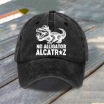 No Alligator Alcatraz Print Hat