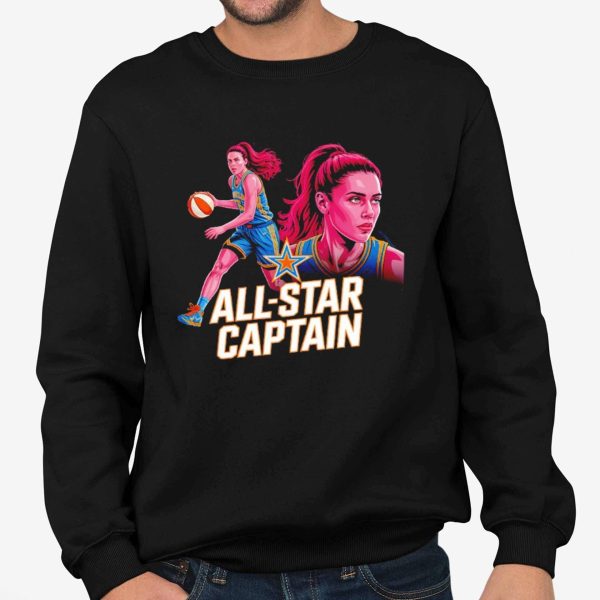 Caitlin Clark All Star 2025 Captain Shirt 3