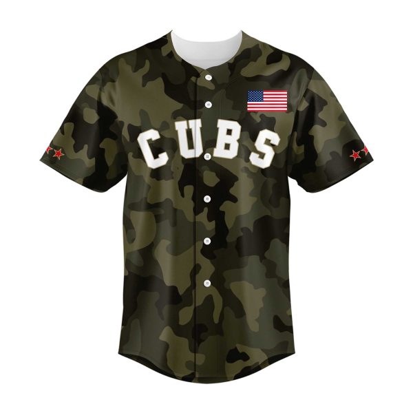 Chicago Cubs Armed Forces Day Jersey 2025