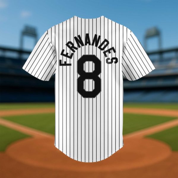 Chicago White Sox Bruno Fernandes Baseball jersey 2025 2