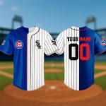 Cubs and White Sox Subway Series Baseball Jersey 2025