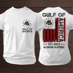 Gulf Of America EST 2025 Alligator Alcatraz Shirt