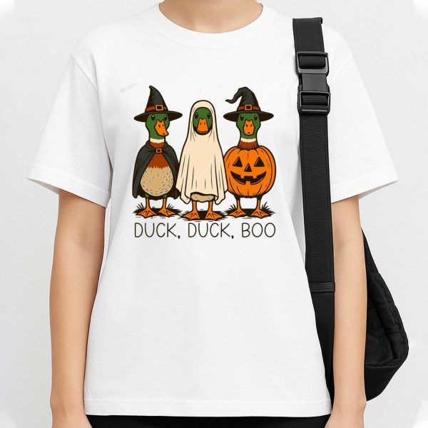Duck Duck Boo Halloween Shirt