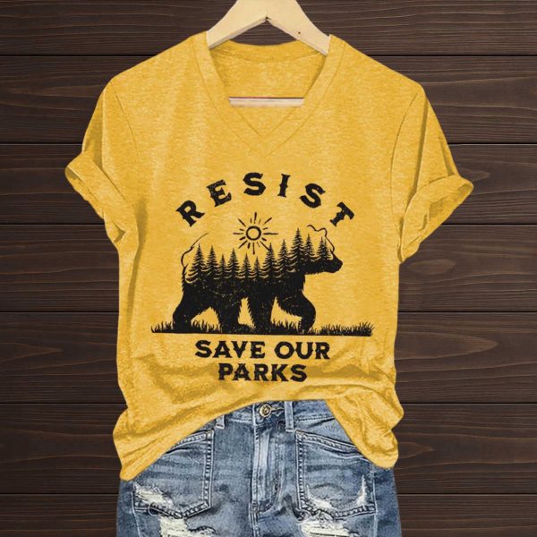 Resist Save Our Parks Shirt