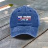 FDT Good Trouble Lives On Printed Hat 3