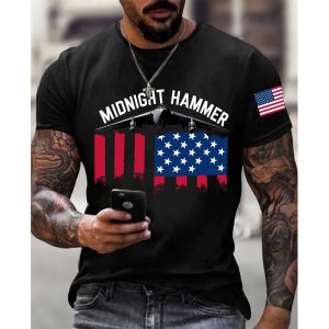 Operation Midnight Hammer America T shirt