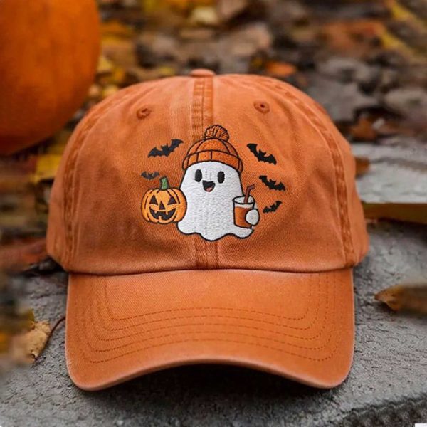 Fall Season Ghost Halloween Hat 2