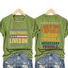Good Trouble Lives On Print T Shirt