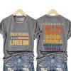 Good Trouble Lives On Print T Shirt