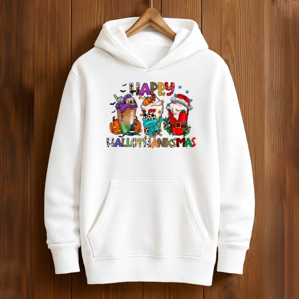 Happy Hallothanksmas Coffee Delights Shirt