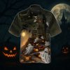 Haunted House Halloween Hawaiian Shirt 1