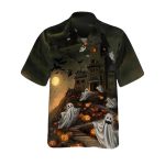 Haunted House Halloween Hawaiian Shirt