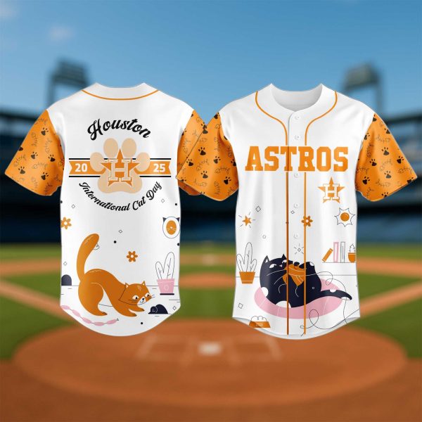Houston Astros International Cat Day Jersey 2025 2