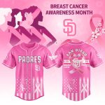 Padres Breast Cancer Awareness Month Jersey 2025
