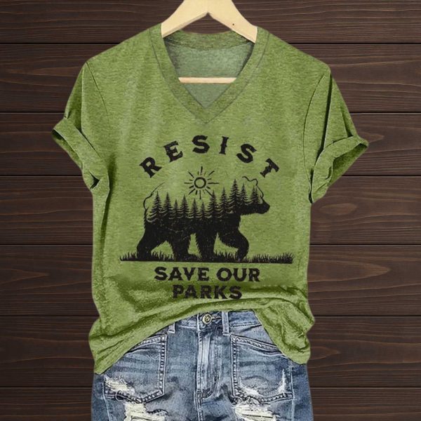 Resist Save Our Parks Shirt