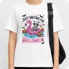 Just Waiting For Halloween Racoon Shirt 2