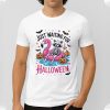 Just Waiting For Halloween Racoon Shirt 4