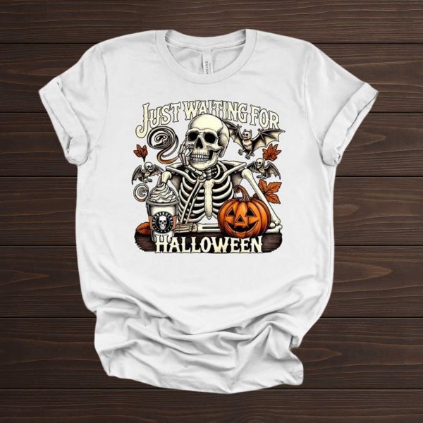 Just Waiting On Halloween T Shirt