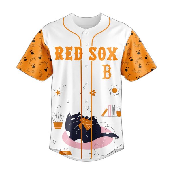Boston Red Sox International Cat Day Jersey 2025