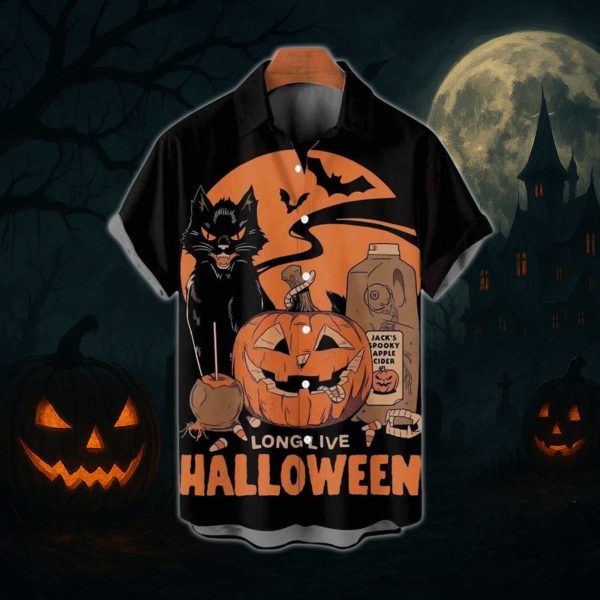 Long Live Halloween Hawaiian Shirt 1