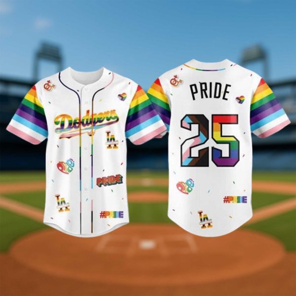 Los Angeles LGQBT Baseball Jersey 2025 1
