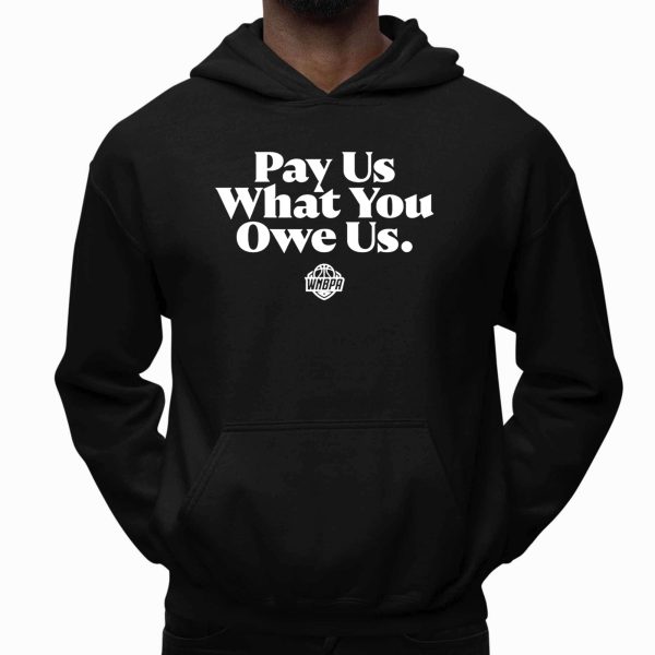 Caitlin Clark Wears Pay Us What You Owe Us Shirt