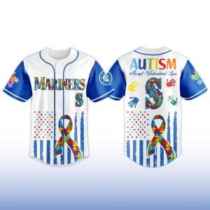 Mariners Autism Awareness Month Jersey 2025 1