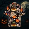 Mummy And Bags Of Sweets Halloween Hawaiian Shirt 2
