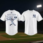 New York Yankees Aaron Judge 30 HR Jersey 2025