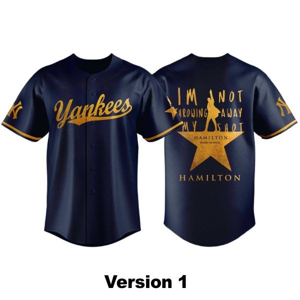 New York Yankees Hamilton Night Jersey 2025 1