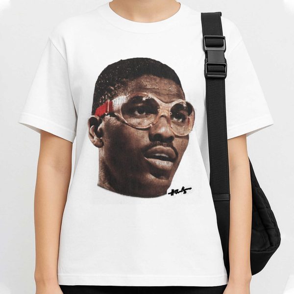 Nnamdi Madubuike Wears Hakeem Olajuwon Big Face Shirt
