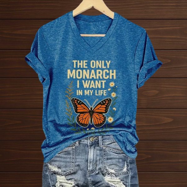 The Only Orange Monarch I Want In My Life Shirt