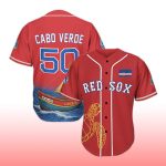 Boston Red Sox Cabo Verde Celebration Jersey Giveaway 2025