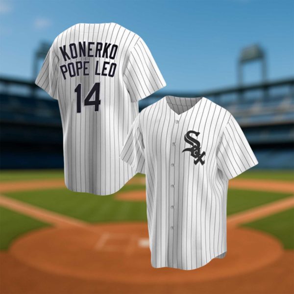 Paul Konerko Wears Pope Leo XIV Jersey 2025