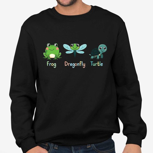 Peter Shankman Wears Frog Dragonfly Turtle Shirt