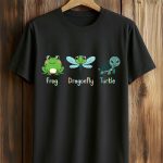 Peter Shankman Wears Frog Dragonfly Turtle Shirt