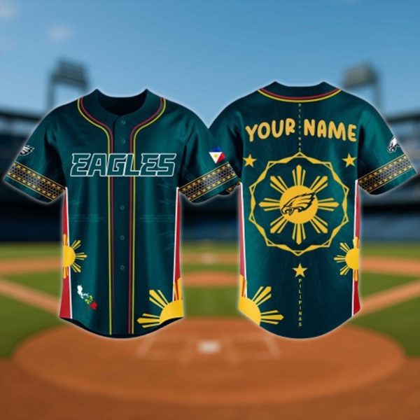 Philadelphia Eagles Filipino Heritage Night Jersey 2025 1