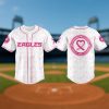 Philadelphia Eagles Supporting Breast Cancer Awareness Jersey 2025 1