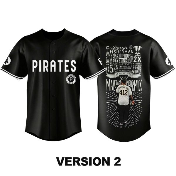 Pittsburgh Pirates Celebrate Mac Miller Night Jersey 2025
