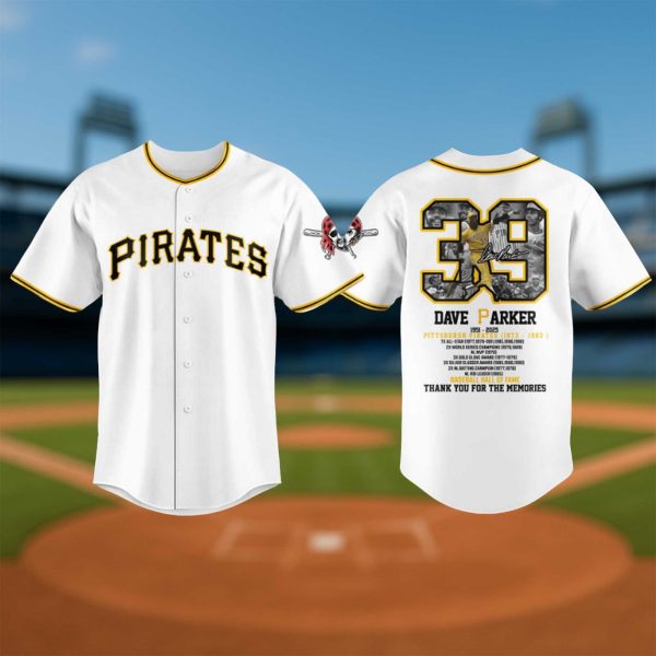 Pittsburgh Pirates Honoring The Legend Dave Parker Jersey 2025 1