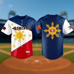 San Francisco 49ers Celebrating Filipino Heritage Night Jerseey 2025