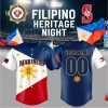 Seattle Mariners Filipino Heritage Night Jersey 2025