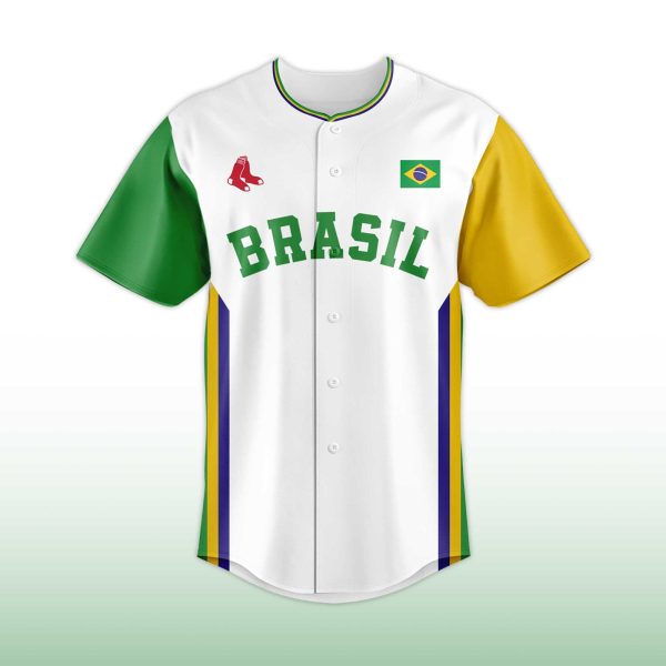 Red Sox Brazilian Celebration Jersey 2025