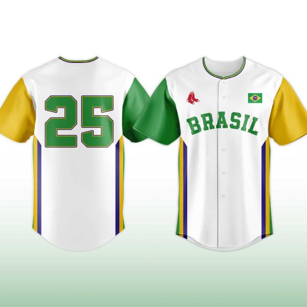 Red Sox Brazilian Celebration Jersey 2025