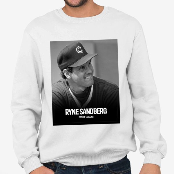 Rest In Peace Ryne Sandberg 1959 2025 Shirt