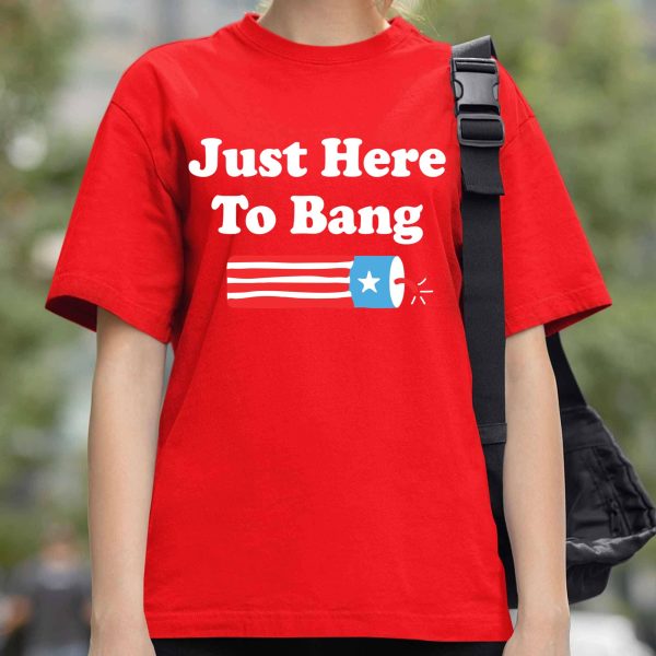 Rex Ryan Wears Just Here To Bang Shirt