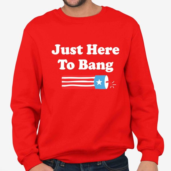 Rex Ryan Wears Just Here To Bang Shirt